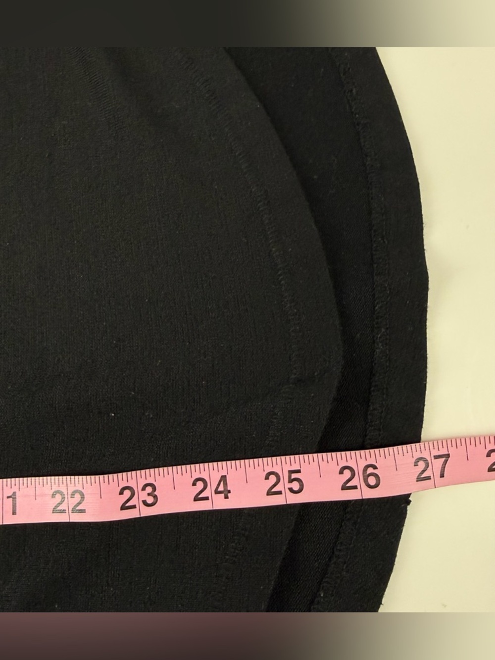 Rag & Bone Relaxed Long Sleeve Knit Top Womens Medium Black Curved Baseball Hem - Picture 9 of 10